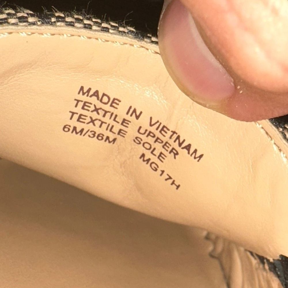 Michael Kors Women’s Size 6M/36M Shoes Black and Tan Leather Flat Loafers - Picture 8 of 10